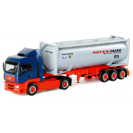 MAN TGA LX Druck-Silocontainer -H0-