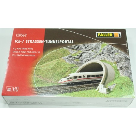 ICE-/Straßen-Tunnelportal -H0-