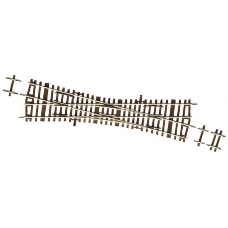 Einfache Kreuzungsweiche EKW15 - H0 - 42448