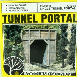 Tunnelportal, 1-gleisig - H0 - 1254