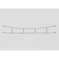 Fahrdraht 142,0 mm (Inh.5 St. -H0-