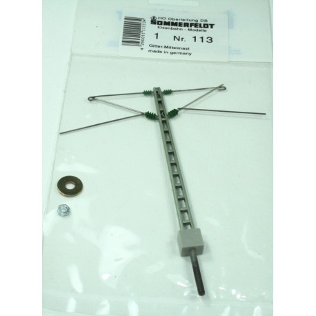 Gitter-Mittelmast -H0-