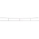 Fahrdraht verk. 0,5x260 offen -H0-