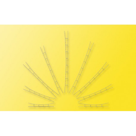 Uni.Fahrdr.330-360 mm,3St. -H0-