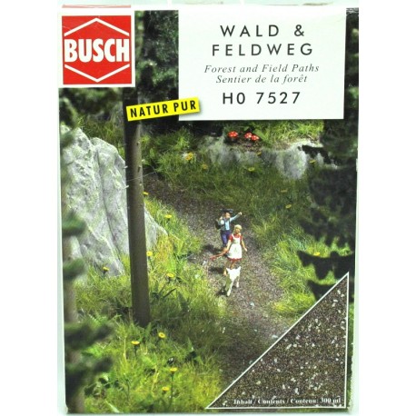 Wald und Feldweg - H0 - 7527